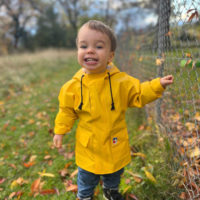 Imperméable Enfant Wippette – Jaune Pompier – Taille S (8 Ans) – Occasion